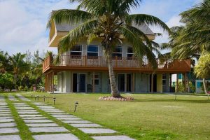 The vacation home is located in Andros, where visitors can easily fly to the Bahamas with Makers Air.
