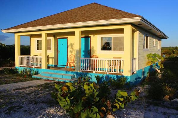 The vacation home situated in Chub Cay, Bahamas