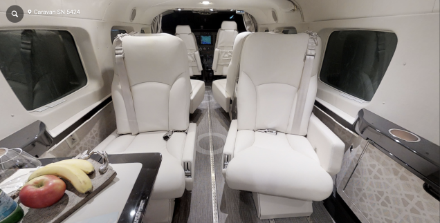Inside of Makers Air Plane